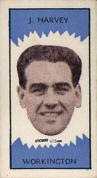 Cromo Joe Harvey - Football Club Managers 1959 n. 27 - Clevedon Confectionery

