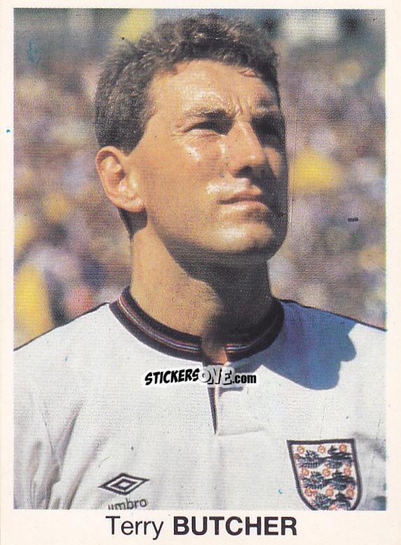 Figurina Terry Butcher - Mundial De Futbol Itália 90 n. 298 - Disvenda