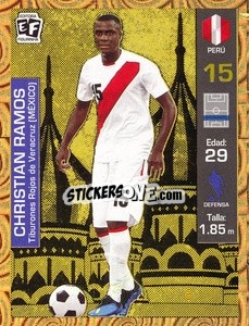 Sticker Christian Ramos - Mundial en accion 2018 n. 103 - Editora Figurinha
