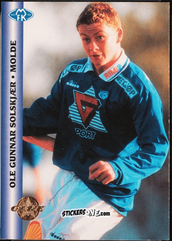 Cromo Ole Gunnar Solskjær - Norsk Eliteserie 1995 n. 123 - GAME