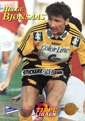 Figurina Helge Bjonsaas - Tippe Ligaen Fotballkort 1996 n. 63 - GAME