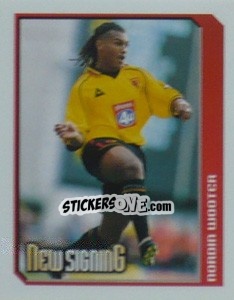 Sticker Nordin Wooter (New Signing) - Premier League Inglese 1999-2000 n. 465 - Merlin