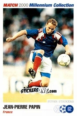 Cromo Jean-Pierre Papin - Millennium Collection 2000 n. 62 - MATCH