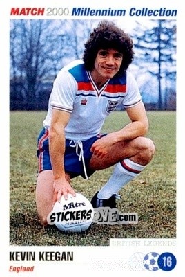 Cromo Kevin Keegan - Millennium Collection 2000 n. 16 - MATCH