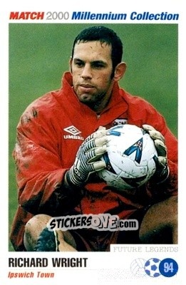 Cromo Richard Wright - Millennium Collection 2000 n. 94 - MATCH