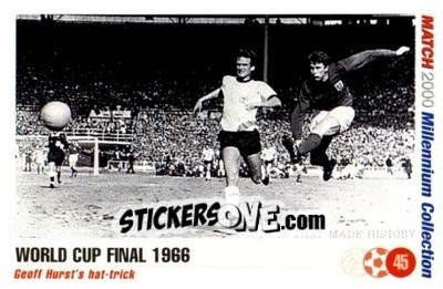 Figurina Team 1966 - Millennium Collection 2000 n. 45 - MATCH