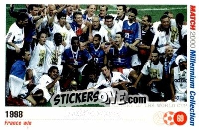 Figurina Team 1988 - Millennium Collection 2000 n. 69 - MATCH