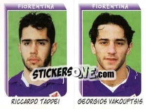 Cromo Taddei / Vakouftsis - Calciatori 1999-2000 n. M8 - Panini
