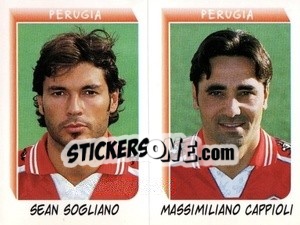 Figurina Sogliano / Cappioli - Calciatori 1999-2000 n. M28 - Panini