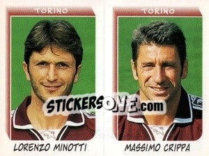 Figurina Minotti / Crippa - Calciatori 1999-2000 n. M41 - Panini
