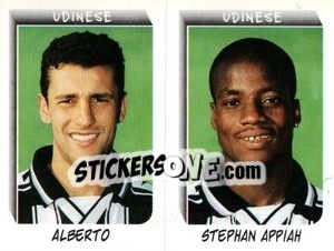 Cromo Alberto / Appiah - Calciatori 1999-2000 n. M43 - Panini