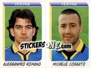Cromo Romano / Cossato - Calciatori 1999-2000 n. M47 - Panini