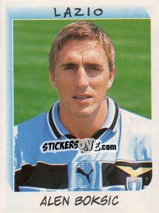 Figurina Alen Boksic - Calciatori 1999-2000 n. 167 - Panini