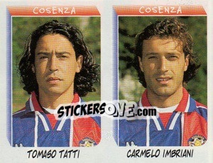 Cromo Tatti / Imbriani  - Calciatori 1999-2000 n. 536 - Panini