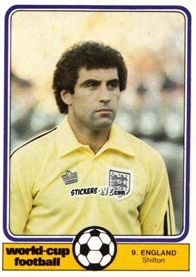 Figurina Shilton - World Cup Football 1982 n. 9 - Monty Gum