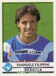 Figurina Emanuele Filippini - Calciatori 2001-2002 n. 65 - Panini
