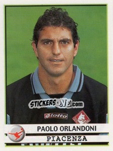 Cromo Paolo Orlandini - Calciatori 2001-2002 n. 312 - Panini