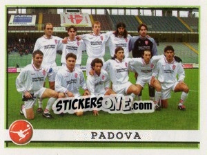 Figurina Padova (Squadra) - Calciatori 2001-2002 n. 628 - Panini