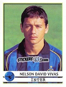 Figurina Nelson David Vivas - Calciatori 2001-2002 n. A27 - Panini