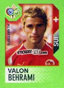 Figurina Valon Behrami - FIFA World Cup Germany 2006. Mini album n. 267 - Panini