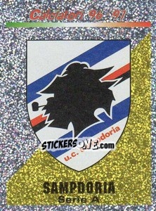 Cromo Scudetto - Calciatori 1996-1997 n. 304 - Panini