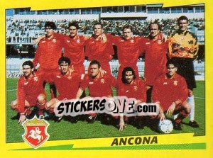 Cromo Squadra Ancona - Calciatori 1996-1997 n. 587 - Panini