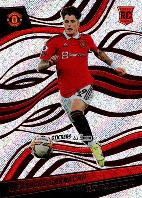 Figurina Alejandro Garnacho - Revolution Premier League 2022-2023 n. 288 - Panini