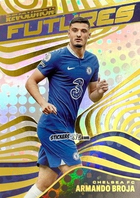 Figurina Armando Broja - Revolution Premier League 2022-2023 n. F6 - Panini