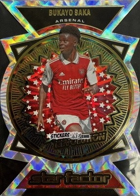 Figurina Bukayo Saka - Revolution Premier League 2022-2023 n. SF1 - Panini