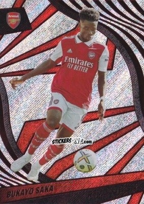 Figurina Bukayo Saka - Revolution Premier League 2022-2023 n. 16 - Panini