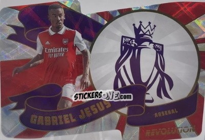 Figurina Gabriel Jesus - Revolution Premier League 2022-2023 n. PT3 - Panini