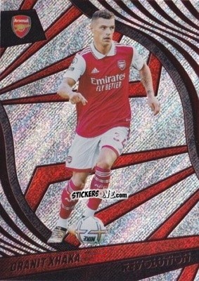 Figurina Granit Xhaka - Revolution Premier League 2022-2023 n. 27 - Panini