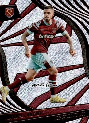 Cromo Manuel Lanzini - Revolution Premier League 2022-2023 n. 247 - Panini