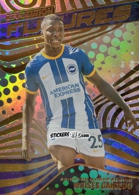 Cromo Moises Caicedo - Revolution Premier League 2022-2023 n. F5 - Panini