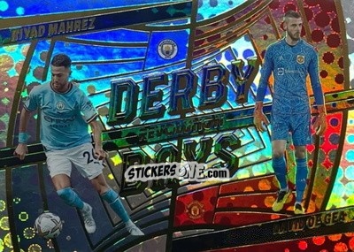 Figurina Riyad Mahrez / David de Gea - Revolution Premier League 2022-2023 n. DD3 - Panini
