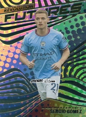 Figurina Sergio Gomez - Revolution Premier League 2022-2023 n. F15 - Panini