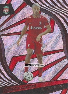 Figurina Thiago Alcantara - Revolution Premier League 2022-2023 n. 157 - Panini