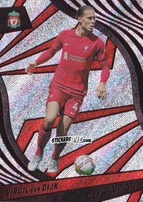 Figurina Virgil van Dijk - Revolution Premier League 2022-2023 n. 159 - Panini