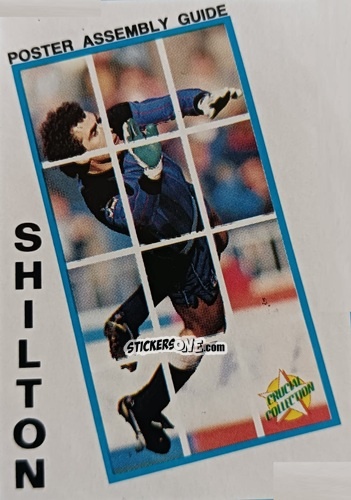 Figurina Peter Shilton - Soccer Superstars 1988 n. PAPPS - Panini