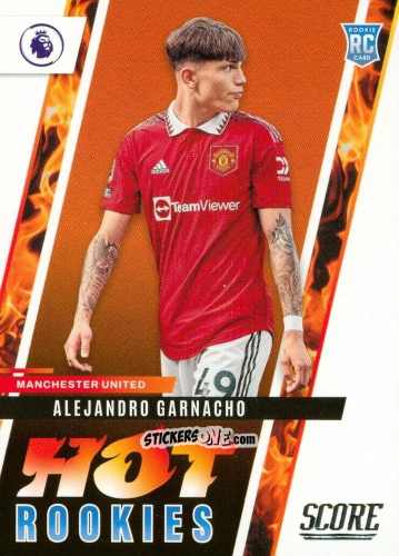 Figurina Alejandro Garnacho - Score Premier League 2022-2023 n. HR12 - Panini
