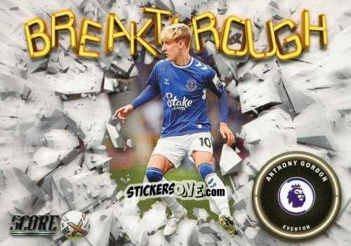 Figurina Anthony Gordon - Score Premier League 2022-2023 n. B11 - Panini