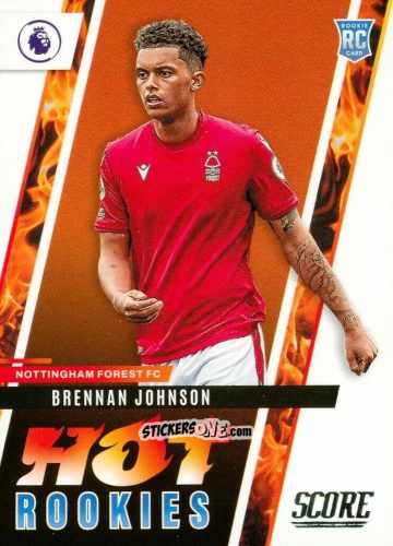 Sticker Brennan Johnson - Score Premier League 2022-2023 n. HR15 - Panini