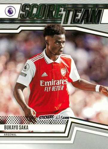 Figurina Bukayo Saka - Score Premier League 2022-2023 n. ST2 - Panini