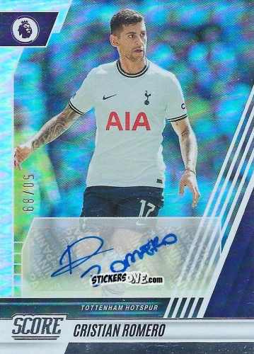 Sticker Cristian Romero - Score Premier League 2022-2023 n. S-CRO - Panini