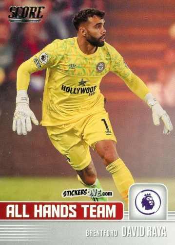 Sticker David Raya - Score Premier League 2022-2023 n. AH2 - Panini