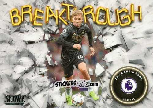Cromo Emile Smith Rowe - Score Premier League 2022-2023 n. B2 - Panini