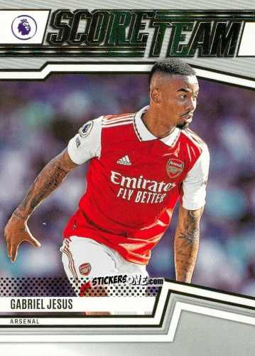 Figurina Gabriel Jesus - Score Premier League 2022-2023 n. ST3 - Panini