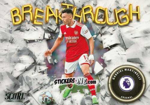 Sticker Gabriel Martinelli - Score Premier League 2022-2023 n. B3 - Panini