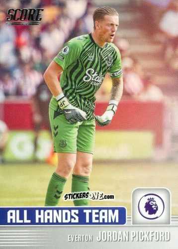 Sticker Jordan Pickford - Score Premier League 2022-2023 n. AH5 - Panini