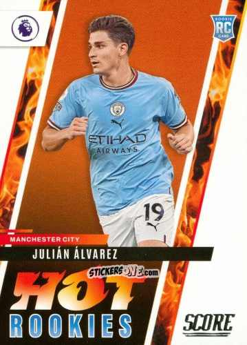Cromo Julian Alvarez - Score Premier League 2022-2023 n. HR10 - Panini